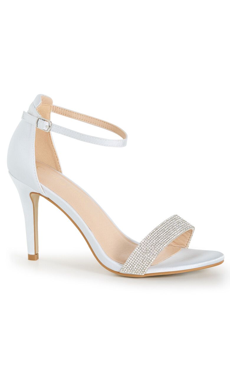 WIDE FIT Ultra Glam Heel - silver