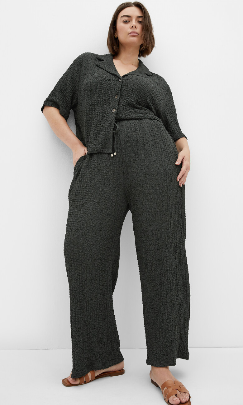 Plus Size Zoie Pant - military