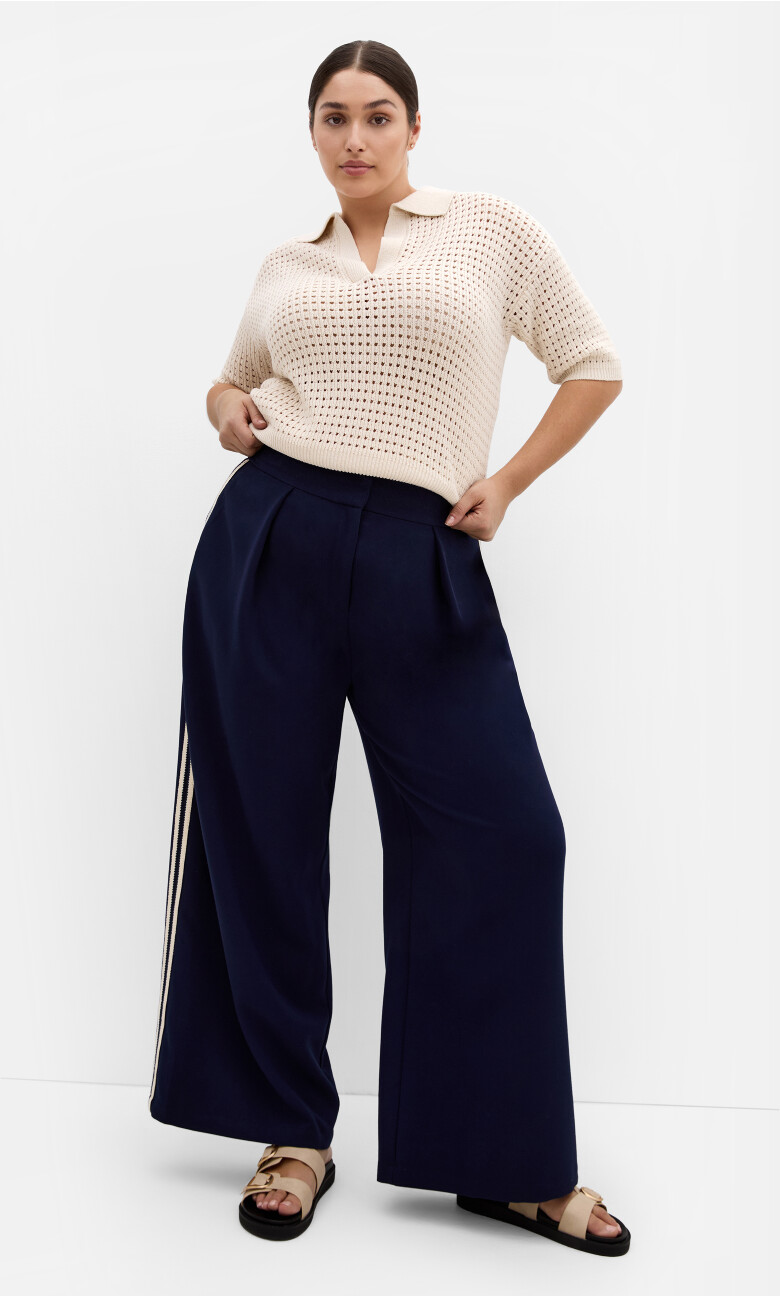 Plus Size TOP ZAHRA - Ivory