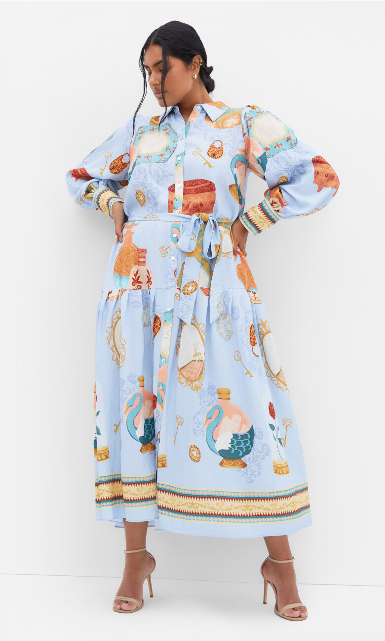 Plus Size Maxi Stellar Beauty - Refined Beauty