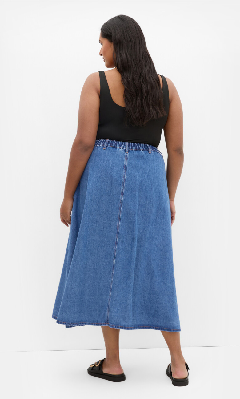 Karina Denim Skirt - light wash