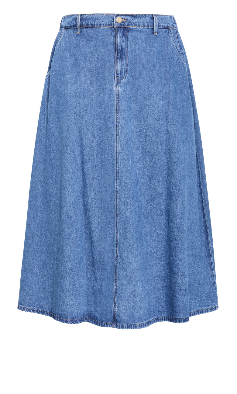 Karina Denim Skirt - light wash