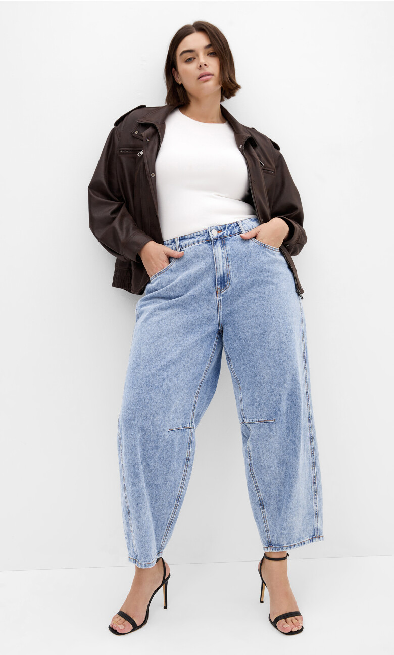 Plus Size JEAN CASSIE - MID TINT