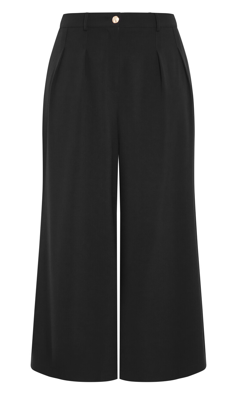 Abbigail Wide Leg Pant - black