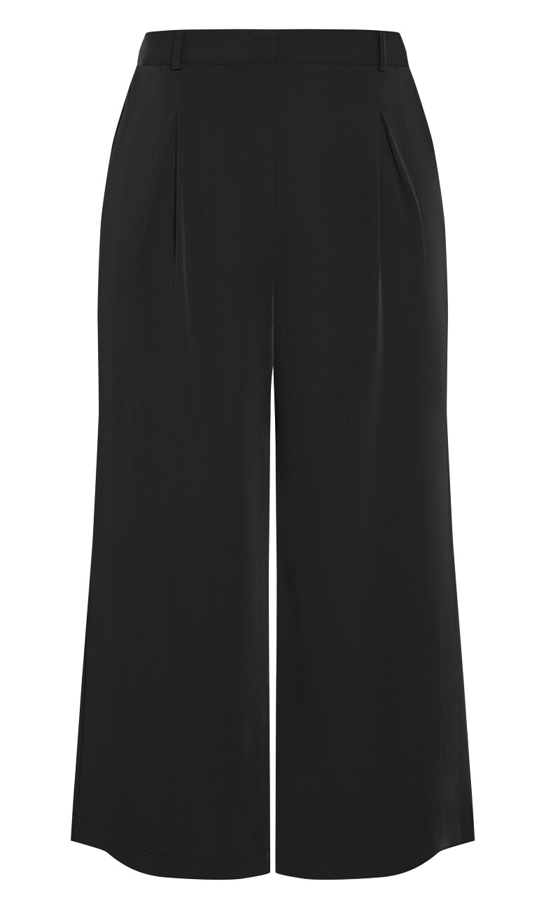 Jordan Wide Leg Petite Pant - black