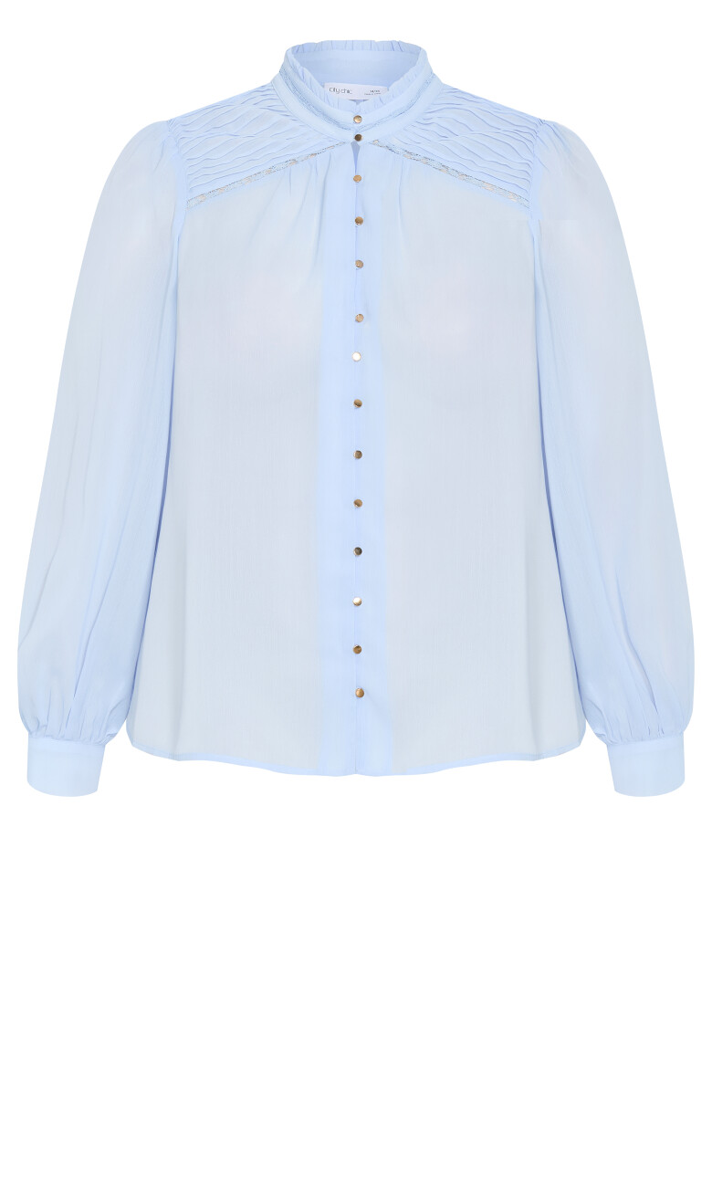 Florence Shirt - soft blue
