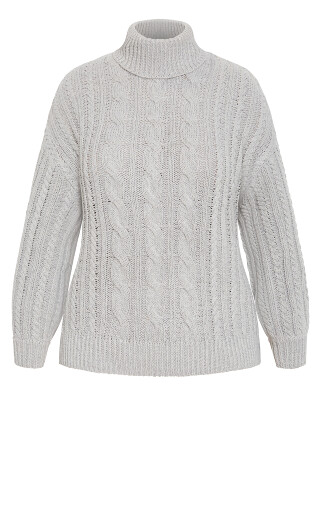Avah Jumper - silver marle