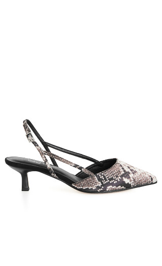 WIDE FIT Mila Slingback - reptile