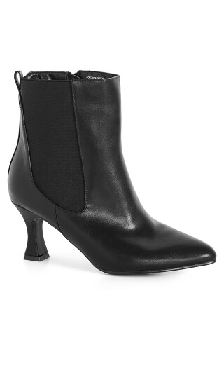 WIDE FIT Maya Ankle Boot - black